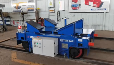 Sérsniðin þungar járnbrautarflutningsvagn