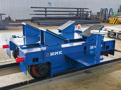 spólu járnbrautaflutningsvagn