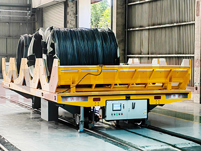 Spóluflutningskörfu Sjálfvirk rafmagns járnbrautarvagn