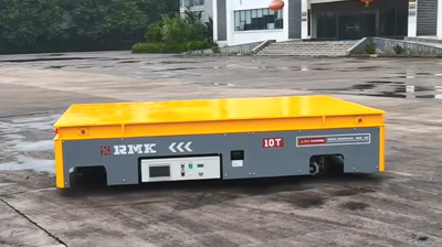 Merkileg sérsniðin Omni Mobile stýri brautlaus flutningskörfu