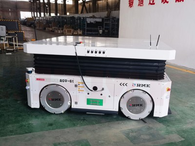 Hybrid Navigation McNamm Wheel Agv