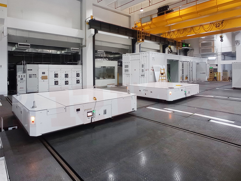 40 tonn+40 tonn tvískiptur körfutenging sjálfvirk RGV