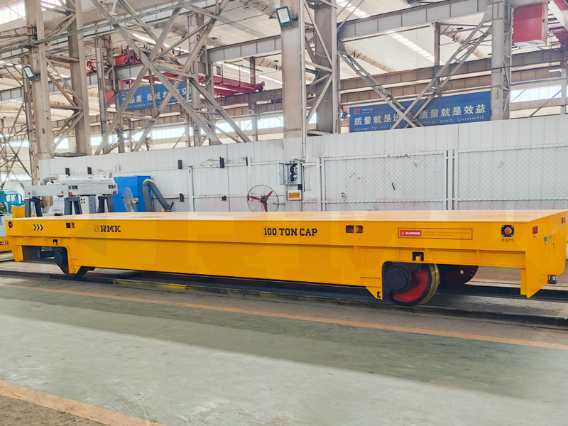 100 tonn Industrial Rail Transfer Trolley