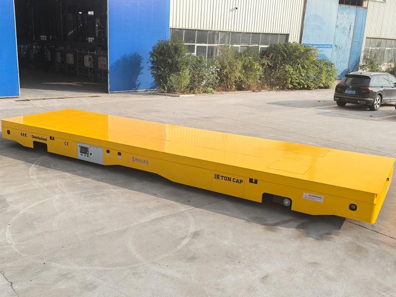 15 Ton Omniwheel rafhlöður flutningsvagns