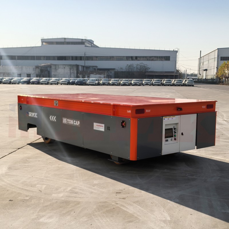 Heavy Load 25 Tons Battery Lifting Trackless Transfer Cart