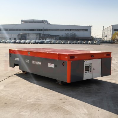 Heavy Load 25 Tons Battery Lifting Trackless Transfer Cart