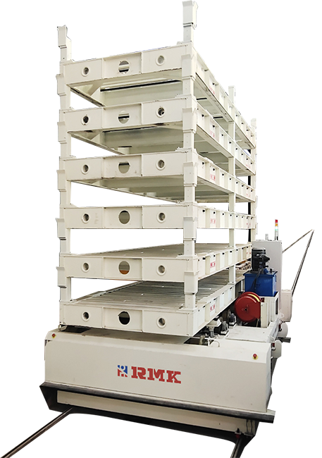 Sjálfvirkan járnbrautarflutningsvagn